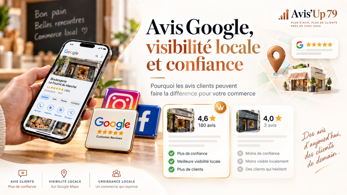 Pourquoi les avis Google peuvent faire la différence pour votre commerce