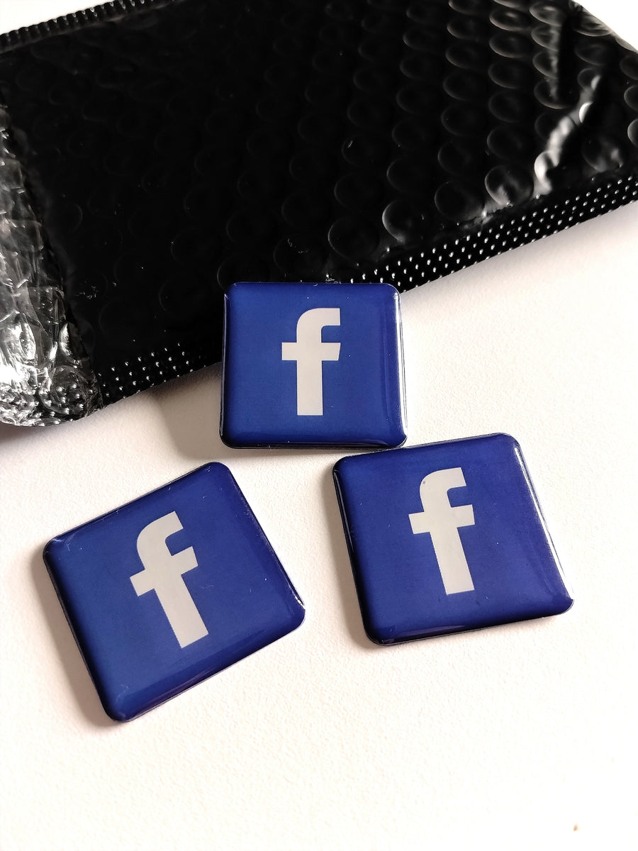 Lot de 3 Cartes NFC Facebook